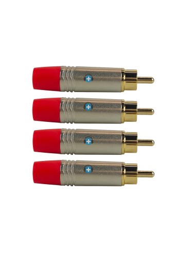 MARK MCA 126 MKII Conector RCA Macho color Rojo