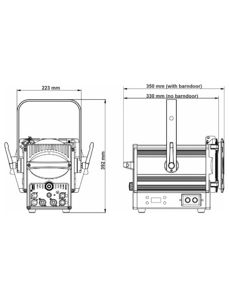 BRITEQ BT-THEATRE 261FC TEATRO 6 en 1 FULL COLOR 15°-50° zoom