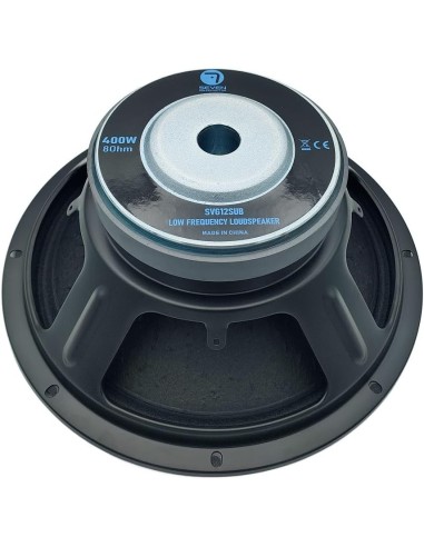 Seven SVG12SUB/8 Subwoofer 12 Pulgadas Altavoz Profesional de Grave Sub-Grave 8 Ohm 400W AES 800W Peak