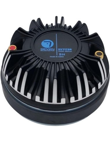 Seven SVT175R Driver de Compresión Tweeter Motor de Agudos Diafragma Titanio 44mm Sensibilidad 110dB 120W AES 480W Peak