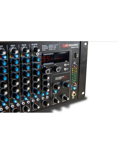 Mark MRACK 12E Mezclador analógico. 10 ch mono