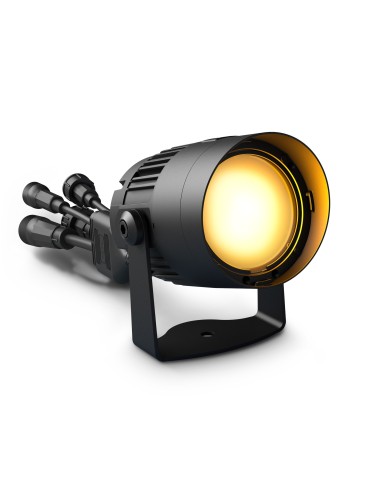 Cameo Q-SPOT 40I Foco compacto para exteriores con LED RGBA de 40 W en color negro