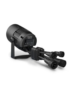 Cameo Q-SPOT 40I Foco compacto para exteriores con LED RGBA de 40 W en color negro 2