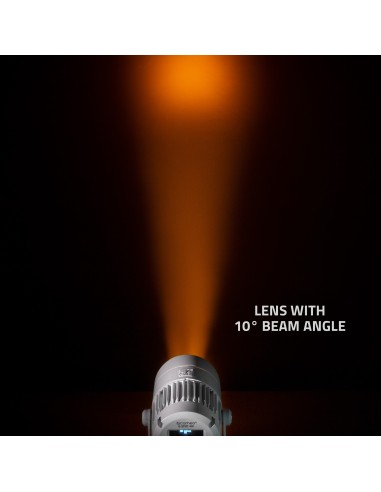 Cameo Q-SPOT 40I Foco compacto para exteriores con LED RGBA de 40 W en color negro