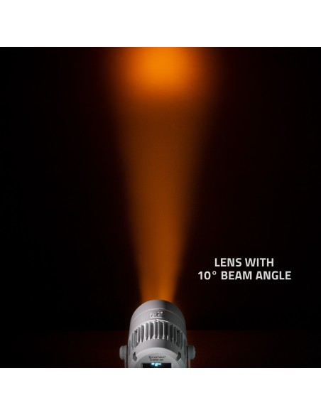 Cameo Q-SPOT 40I Foco compacto para exteriores con LED RGBA de 40 W en color negro