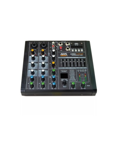 AMS JUMBO 4 DSP BT Mezclador de audio. 2 canales mono + 1 estéreo