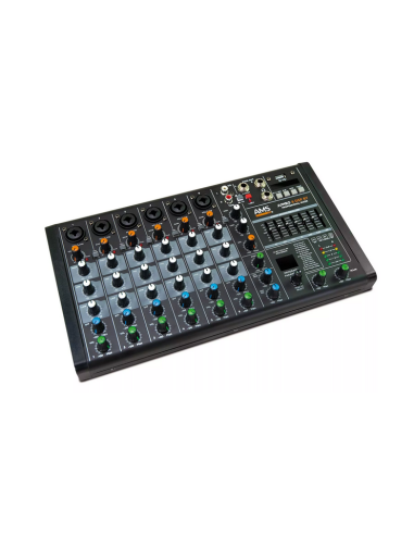 AMS JUMBO 8 DSP BT Mezclador de audio. 4 canales mono + 1 estéreo