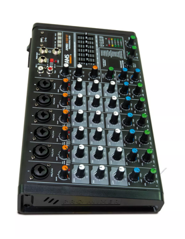 AMS JUMBO 8 DSP BT Mezclador de audio. 4 canales mono + 1 estéreo