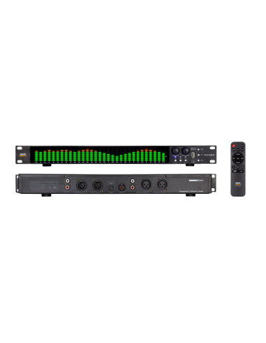 AMS EQ 31 USB BT Reproductor de audio con vúmetro de 31 bandas
