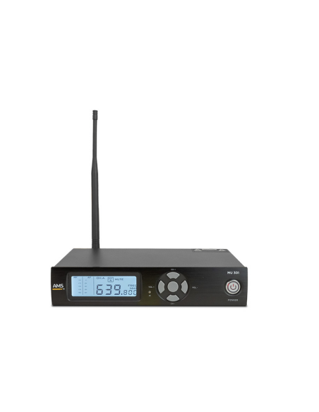 AMS MU 301 + MM 301 Sistema inalámbrico UHF. 100 canales