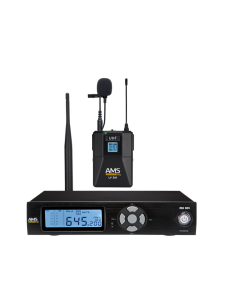 AMS MU 301 + LV 301 Sistema inalámbrico UHF. 100 canales