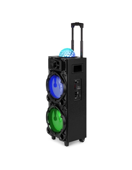 Fenton Estación Karaoke LIVE290 con Show de Luces 2x 8”