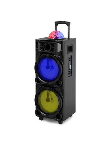 Fenton Estación Karaoke LIVE290 con Show de Luces 2x 8”