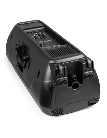 Fenton FT212LED MK2 Bafle Portátil Doble 12" 1400W Bluetooth con Micrófonos UHF y LED