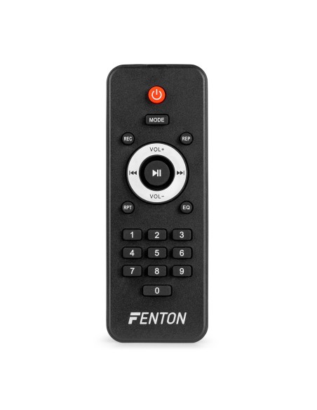 Fenton FT212LED MK2 Bafle Portátil Doble 12" 1400W Bluetooth con Micrófonos UHF y LED