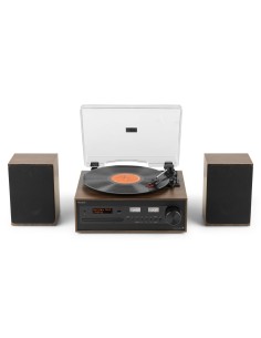 AUDIZIO Tocadiscos Boston con altavoces 2