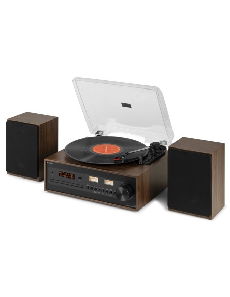 AUDIZIO Tocadiscos Boston con altavoces