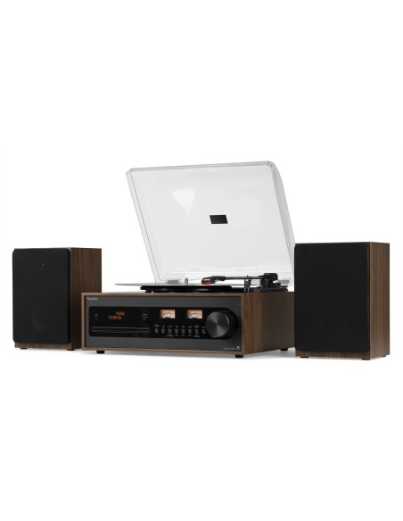 AUDIZIO Tocadiscos Boston con altavoces