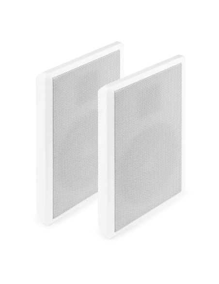 Power Dynamics   WSF30W Juego de altavoces de pared plana 5.25" 100V Blanco