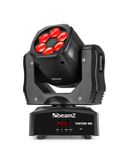 Beamz Panther80L LED Bee Eye Cabeza Móvil