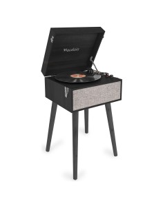 AUDIZIO Tocadiscos Fremont con soporte Negro