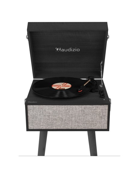 AUDIZIO Tocadiscos Fremont con soporte Negro