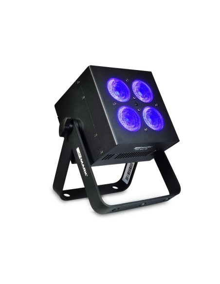 Mark MKL BAT 48 Proyector iluminación con bateria. 48 W. 4 x LED RGBWAUV 12W. DMX