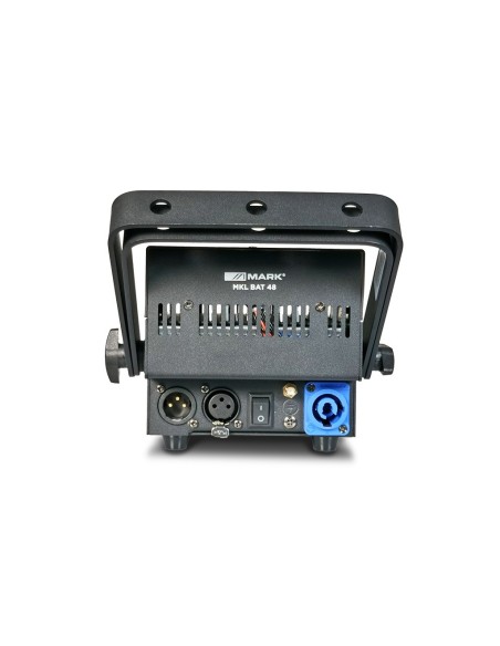 Mark MKL BAT 48 Proyector iluminación con bateria. 48 W. 4 x LED RGBWAUV 12W. DMX