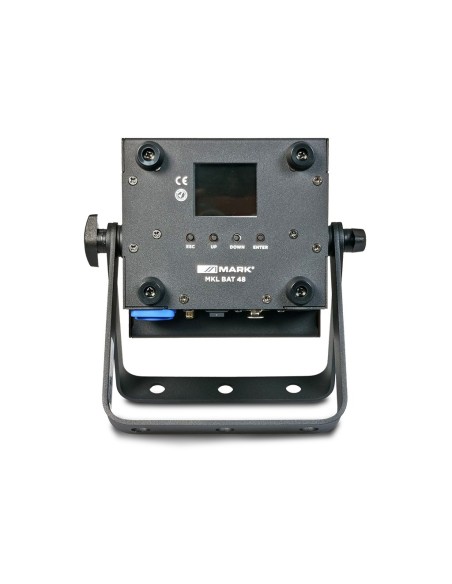 Mark MKL BAT 48 Proyector iluminación con bateria. 48 W. 4 x LED RGBWAUV 12W. DMX