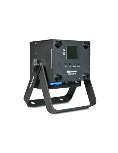Mark MKL BAT 48 Proyector iluminación con bateria. 48 W. 4 x LED RGBWAUV 12W. DMX