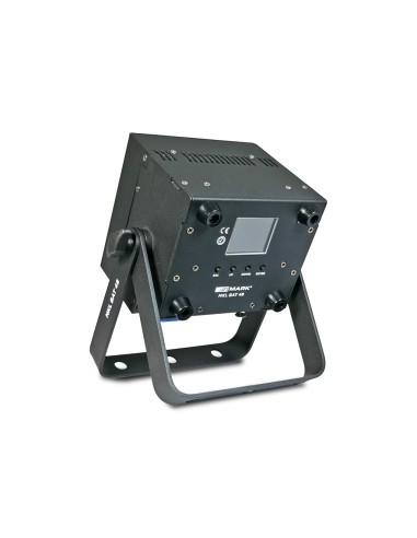 Mark MKL BAT 48 Proyector iluminación con bateria. 48 W. 4 x LED RGBWAUV 12W. DMX