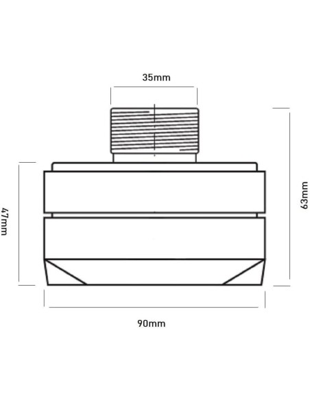 SVT3401 Driver de Compresión Tweeter Motor de Agudos