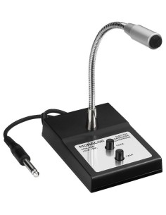 MONACOR ECM-200 Micrófono de sobremesa para megafonía