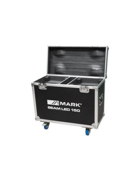 Mark 2x BEAM LED 150 + Rack (2 uds) — Cabeza móvil Beam 80W