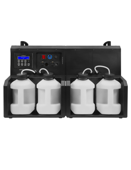 Beamz Cyclone400 Máquina de humo y burbujas con LED RGBW