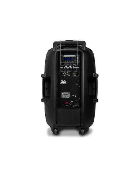 AMS A 151 TB MKII ALTAVOZ TROLEY 200W 15" USB/SD/BT
