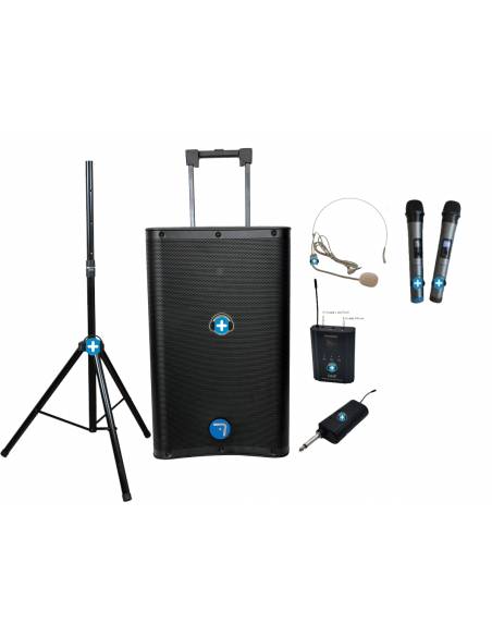 PACK SEVEN SV15EVENT-Presentador 1- 1000w de Potencia Maxima - 1