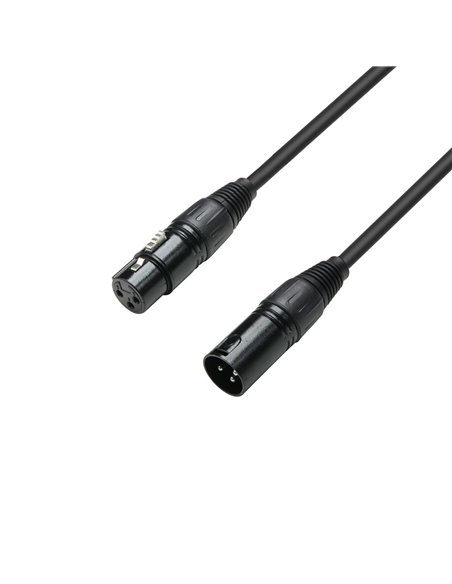 Adam Hall Cables 3 STAR DMF 0300 - Cable DMX de XLR macho a XLR hembra 3 m