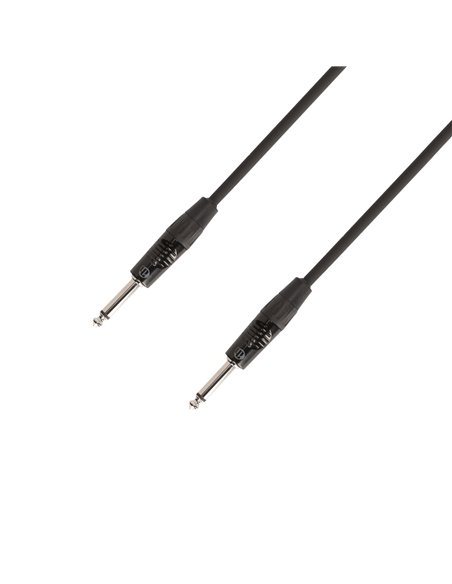Adam Hall Cables 4 STAR IPP 0150 - Cable de Instrumento REAN de Jack 6,3 mm mono a Jack 6,3 mm mono 1,5 m