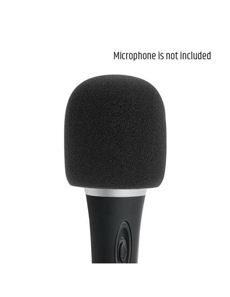 Adam Hall Stands D 913 BLK - Pantalla antiviento para Micrófono negra