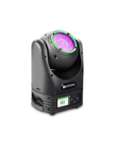 Cameo MOVO BEAM Z100 - Cabeza móvil con anillo LED, giro continuo y zoom