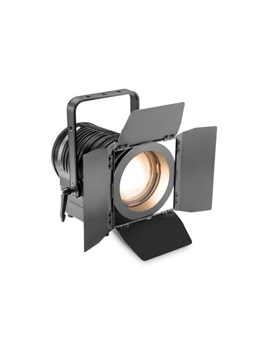 Cameo TS 200 WW - Foco para teatro con lente Fresnel y LED blanco cálido de 180 W en una carcasa negra
