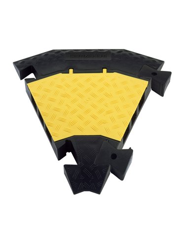 Defender 3 C - Curva de 45° para Pasacables 85002 de 3 Canales