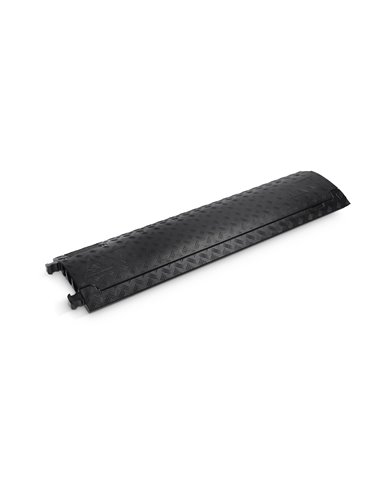 Defender MINI BLK - Pasacables de 3 Canales con Tapa negra