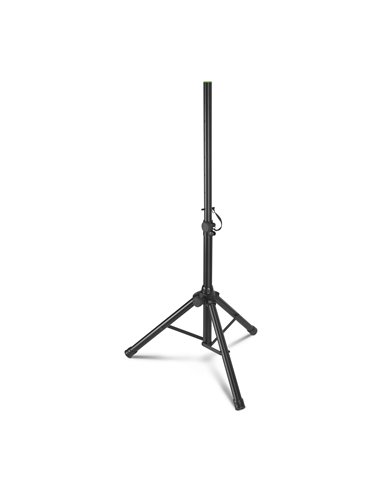 Gravity SP 5111 B - Soporte corto para altavoz, 35 mm diámetro, aluminio negro