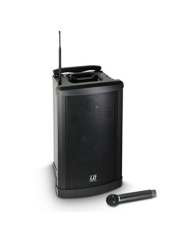 LD SYSTEMS Roadman 102 B5 Altavoz de PA portátil con Micrófono de Mano 863-865Mhz