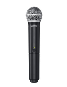 SHURE BLX24E/PG58 H8E Sistema inalámbrico PG58 de mano con receptor de superficie. 518-542MHz. 2