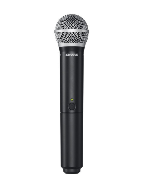 SHURE BLX24E/PG58 H8E Sistema inalámbrico PG58 de mano con receptor de superficie. 518-542MHz.