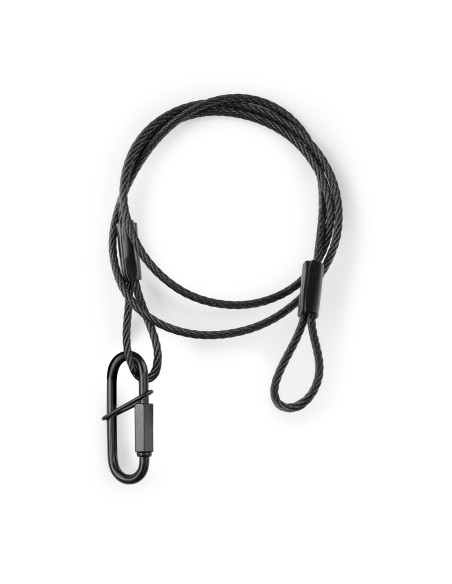 Beamz SAF75 Cable de seguridad 75cm x 3mm 30kg Negra