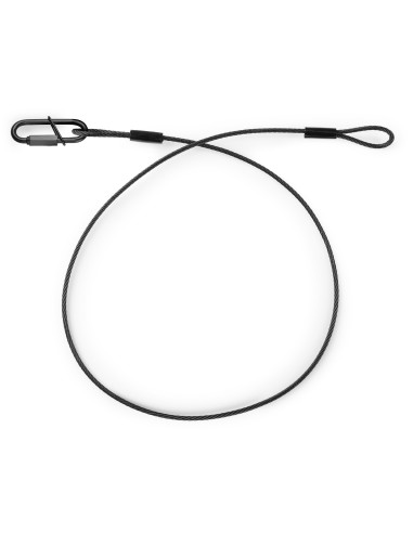 Beamz SAF75 Cable de seguridad 75cm x 3mm 30kg Negra